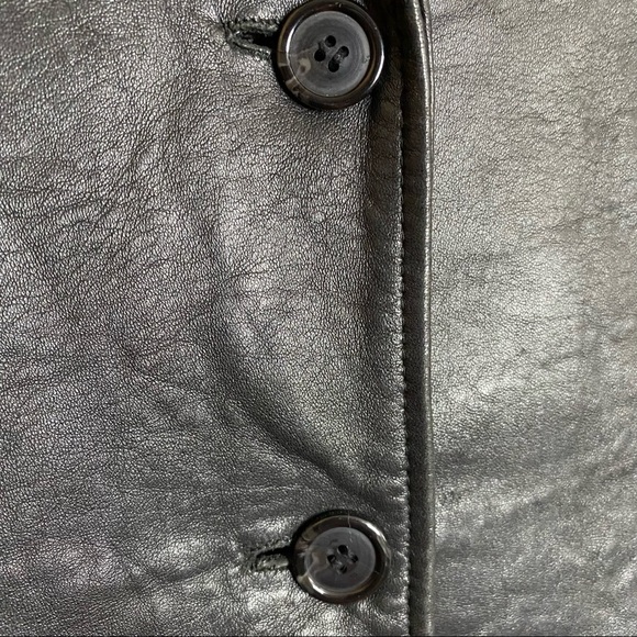 Whet Blu NYC Luxury Black Leather Jacket Extra Small XS - Picture 7 of 16